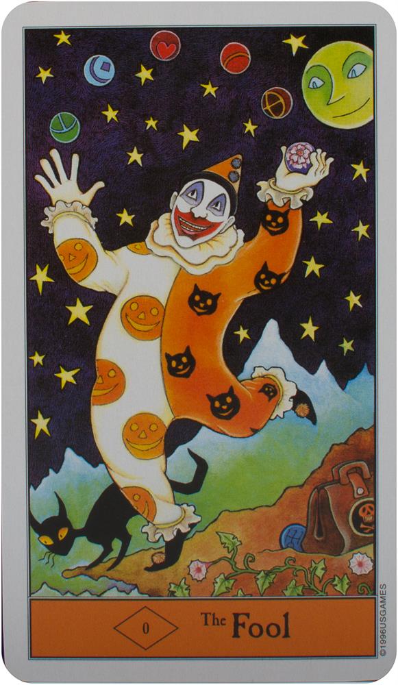 The Halloween Tarot Deck & Book Set: 78-Card Deck [With Book]