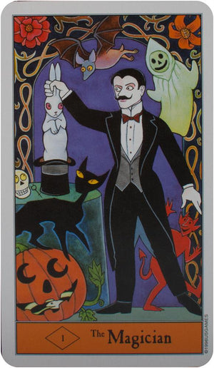 The Halloween Tarot Deck & Book Set: 78-Card Deck [With Book]