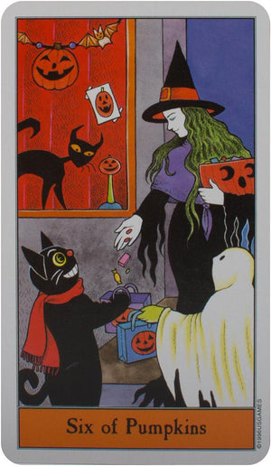The Halloween Tarot Deck & Book Set: 78-Card Deck [With Book]