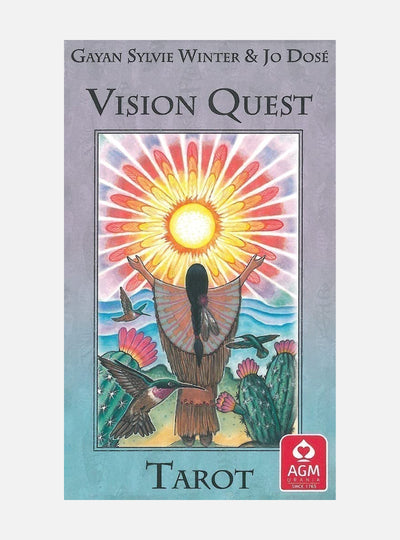 Vision Quest Tarot Deck (2-7/8' X 4-7/8' Deck)