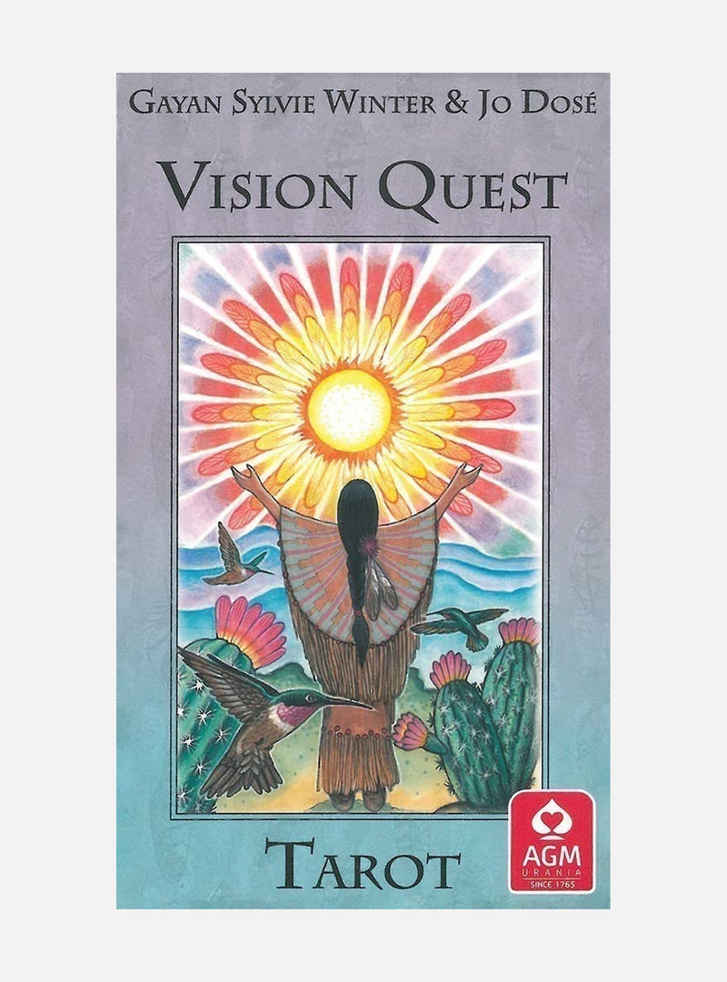 Vision Quest Tarot Deck (2-7/8' X 4-7/8' Deck)