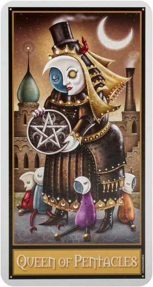 Deviant Moon Tarot: Premier Edition (78-Card Deck & Custom Spread Sheet)