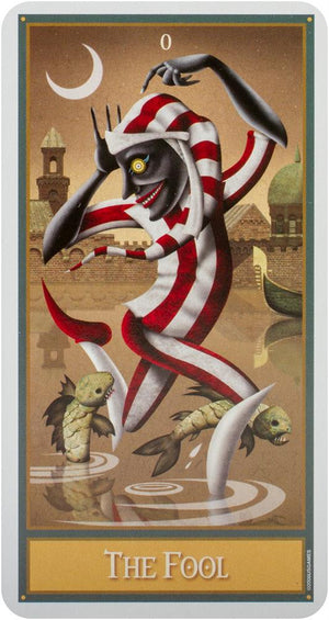 Deviant Moon Tarot: Premier Edition (78-Card Deck & Custom Spread Sheet)