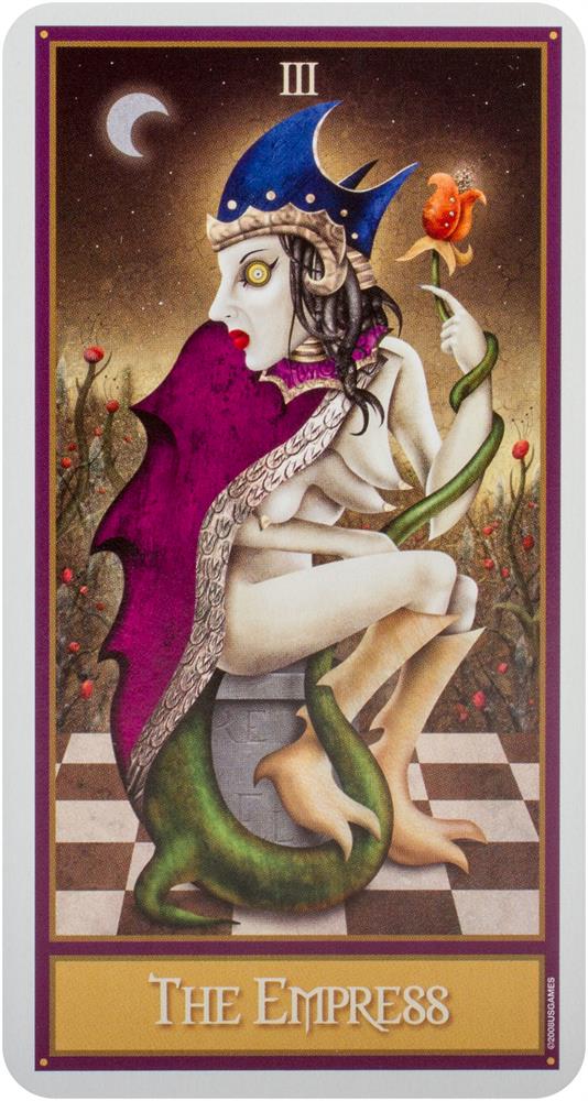 Deviant Moon Tarot: Premier Edition (78-Card Deck & Custom Spread Sheet)