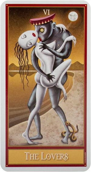 Deviant Moon Tarot: Premier Edition (78-Card Deck & Custom Spread Sheet)