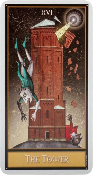 Deviant Moon Tarot: Premier Edition (78-Card Deck & Custom Spread Sheet)