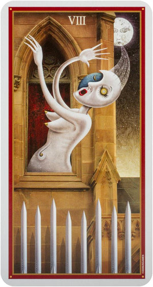 Deviant Moon Tarot: Premier Edition (78-Card Deck & Custom Spread Sheet)