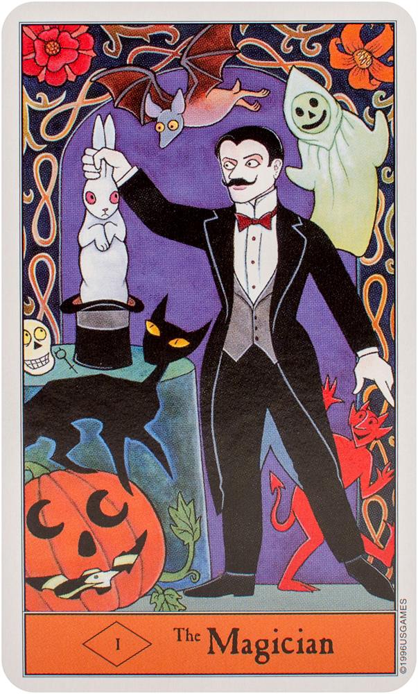 The Halloween Tarot [With Instruction Booklet]
