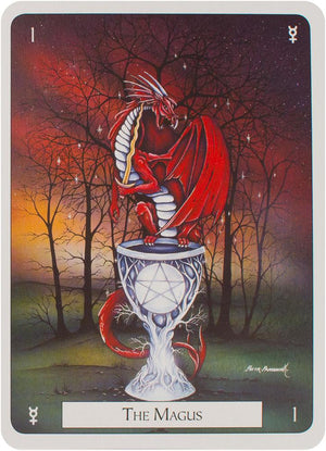 Imperial Dragon Oracle (22-Card Deck & Booklet)