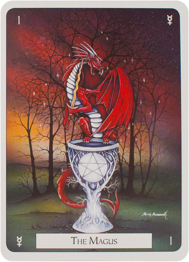 Imperial Dragon Oracle (22-Card Deck & Booklet)