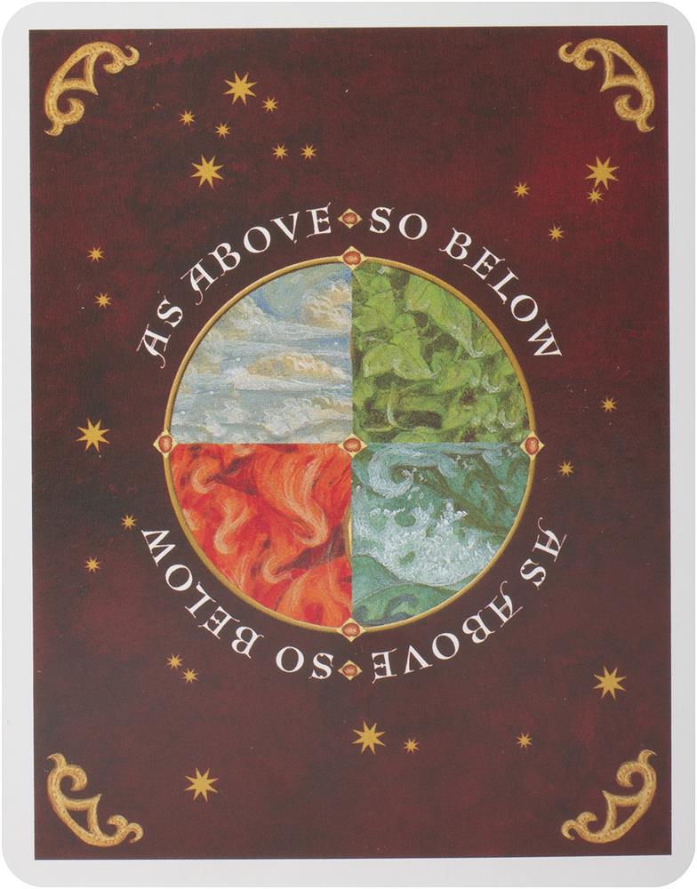 The Sacred World Oracle (44-card deck & instruction booklet)