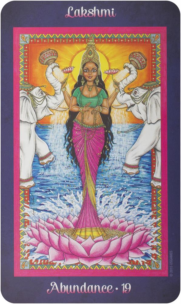 JOURNEY TO THE GODDESS REALM ORACLE DECK (39-card deck & 48-page guidebook)