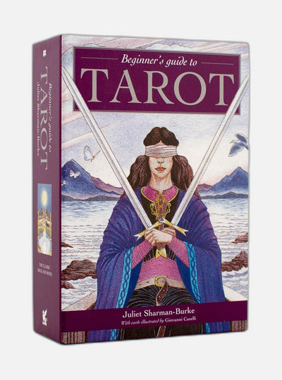 Beginner's guide to tarot deck & book set
