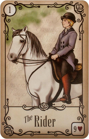 Under the Roses Lenormand (40-card deck & instruction booklet)