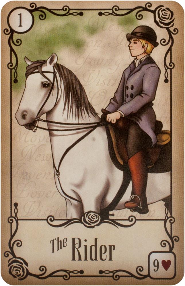Under the Roses Lenormand (40-card deck & instruction booklet)