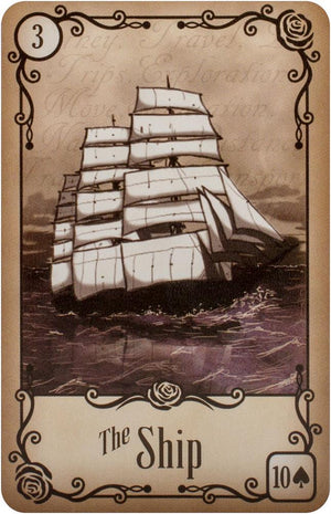 Under the Roses Lenormand (40-card deck & instruction booklet)