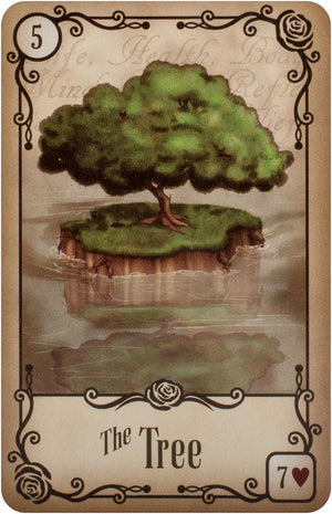 Under the Roses Lenormand (40-card deck & instruction booklet)