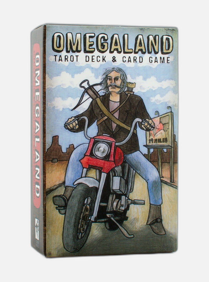 OMEGALAND TAROT DECK & CARD GAME (85-card deck & 52-page booklet)