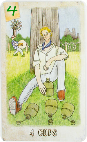 OMEGALAND TAROT DECK & CARD GAME (85-card deck & 52-page booklet)