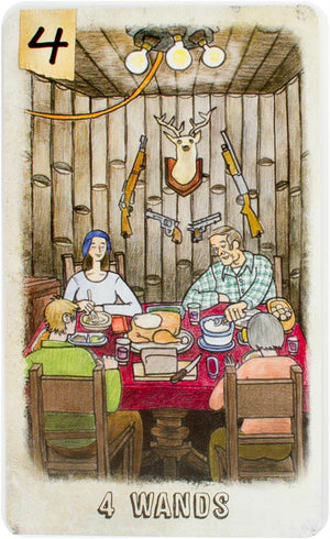 OMEGALAND TAROT DECK & CARD GAME (85-card deck & 52-page booklet)