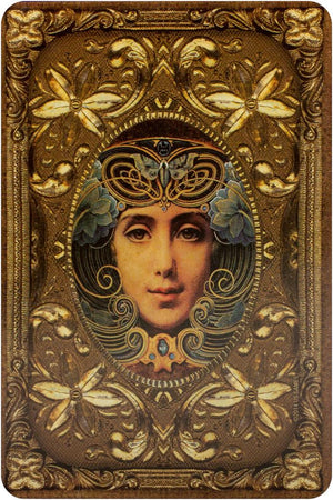 Vintage Wisdom Oracle (52-card deck & 80-page guidebook)