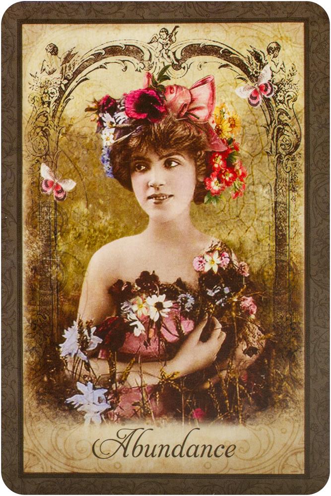 Vintage Wisdom Oracle (52-card deck & 80-page guidebook)