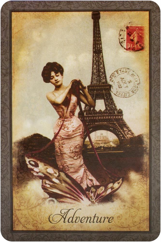 Vintage Wisdom Oracle (52-card deck & 80-page guidebook)