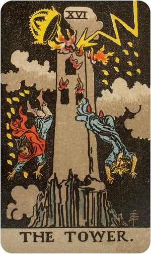 Smith-Waite Tarot Deck Borderless