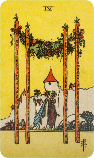 Smith-Waite Tarot Deck Borderless