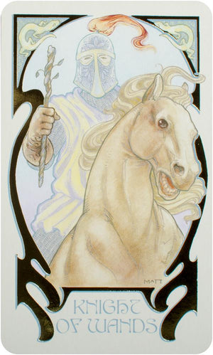 Ethereal Visions: Illuminated Tarot Deck
