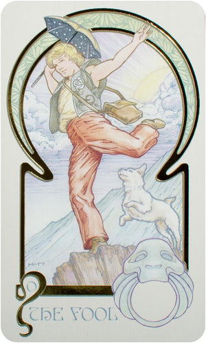 Ethereal Visions: Illuminated Tarot Deck