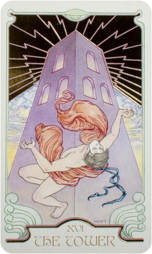 Ethereal Visions: Illuminated Tarot Deck