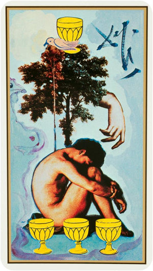Salvador Dali Deluxe Tarot: Gilded Deck & Book Set
