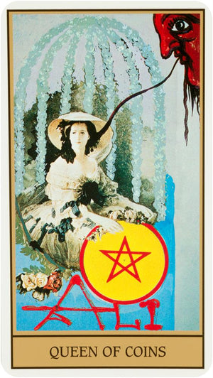 Salvador Dali Deluxe Tarot: Gilded Deck & Book Set