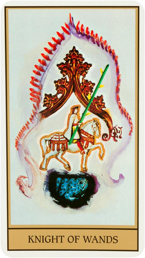 Salvador Dali Deluxe Tarot: Gilded Deck & Book Set