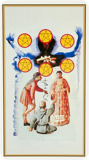 Salvador Dali Deluxe Tarot: Gilded Deck & Book Set