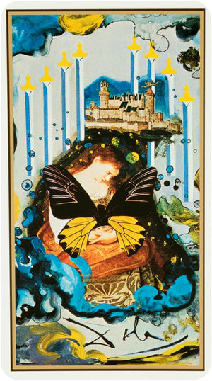 Salvador Dali Deluxe Tarot: Gilded Deck & Book Set