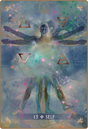 The Four Selves Oracle: Pathways to Integrating Shadow and Light (36 Full-Color Cards and 160-Page Full-Color Guidebook)