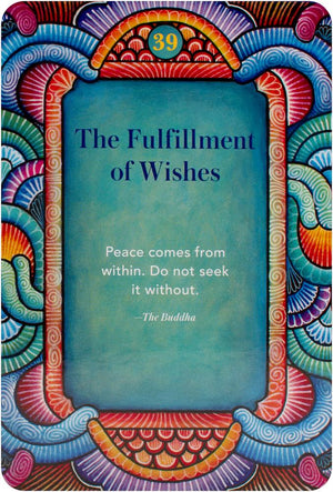Wisdom Of The Buddha Mindfulness Deck