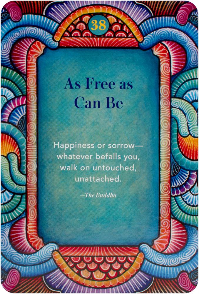 Wisdom Of The Buddha Mindfulness Deck
