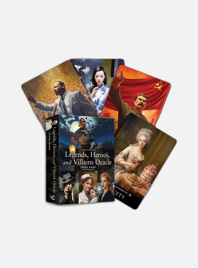 Legends, Heroes, and Villains Oracle: A 36-Card Deck and Guidebook