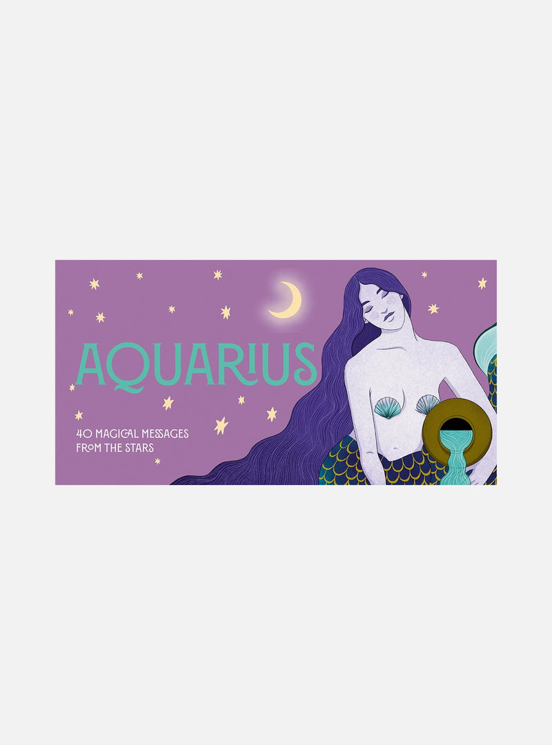 Aquarius Pocket Zodiac Cards: 40 Magical Messages from the Stars