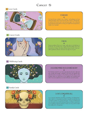 Cancer Pocket Zodiac Cards: 40 Magical Messages from the Stars