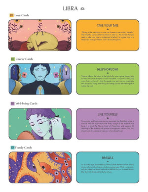 Libra Pocket Zodiac Cards: 40 Magical Messages from the Stars