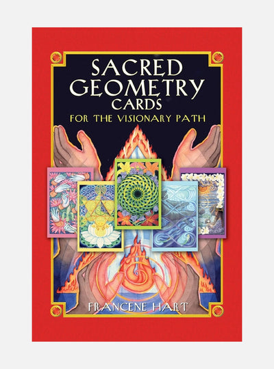 Sacred Geometry Cards For The Visionary Path (64-Card Deck & Book)