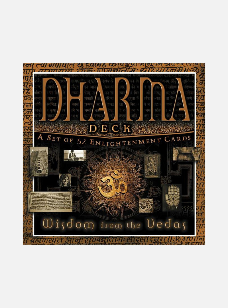 Dharma Deck: Wisdom From The Vedas (52 Card Deck) (New Edition)