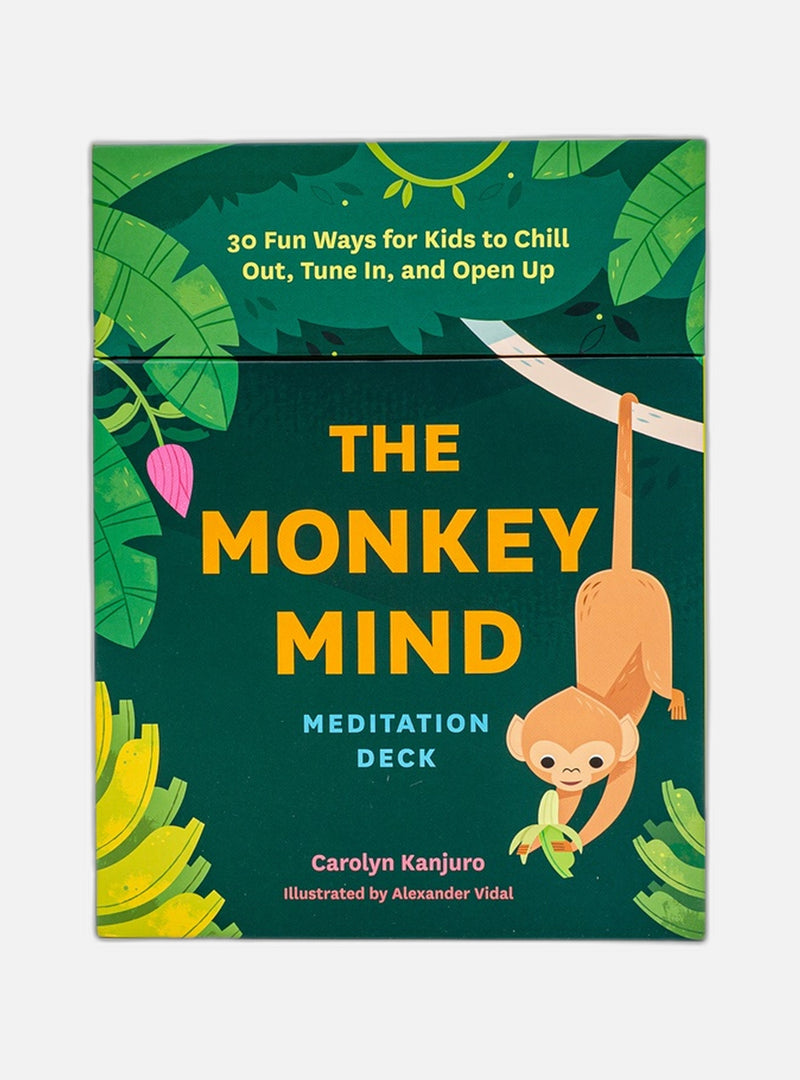 Monkey Mind Meditation Deck : 30 Fun Ways For Kids To Chill Out, Tune In, And Open Up