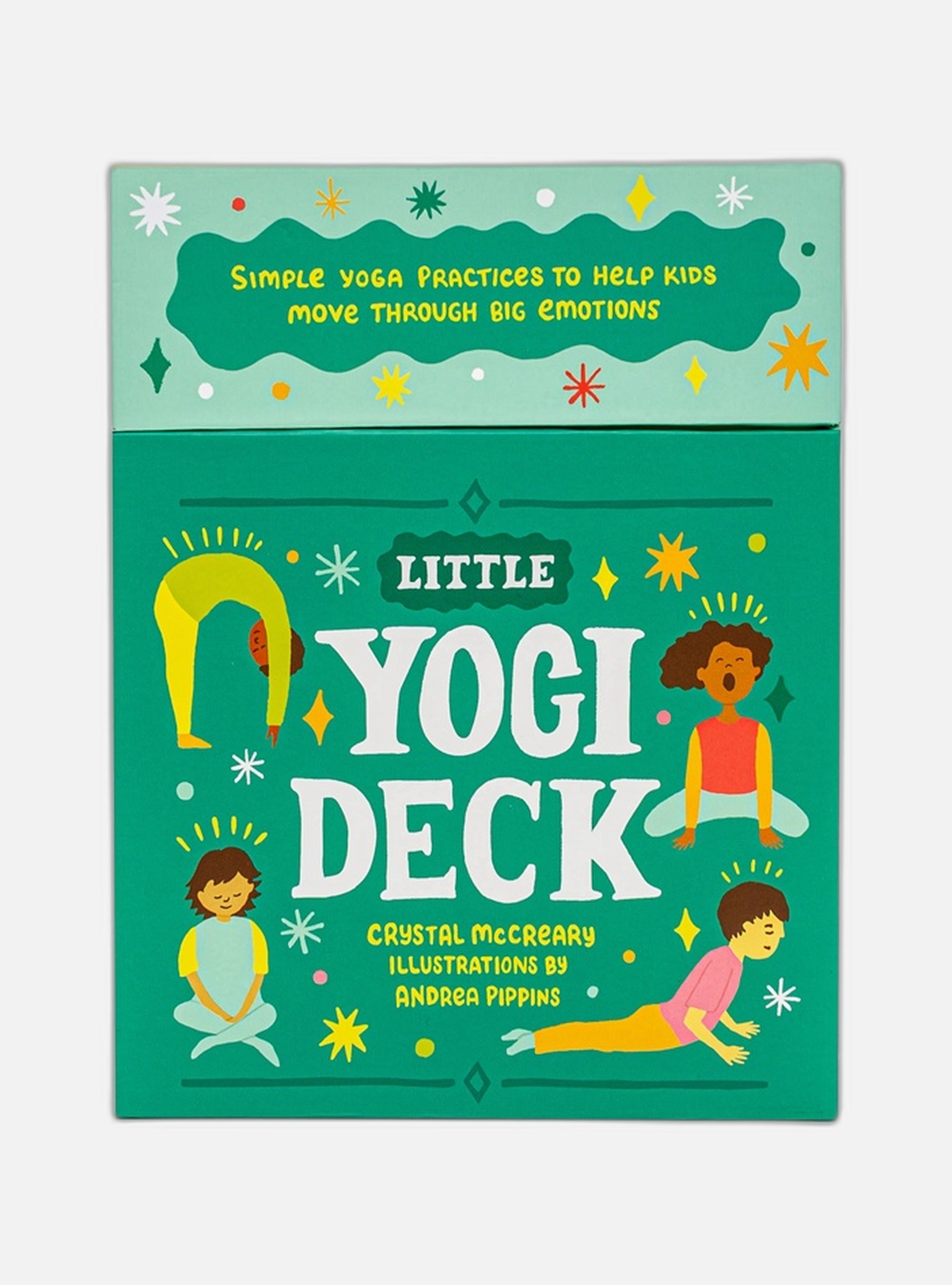 Little Yogi Deck : Simple Yoga Practices To Help Kids Move Through Big Emotions