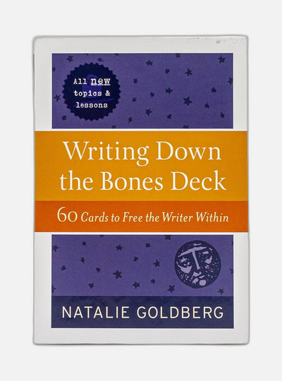 Writing Down The Bones Deck : 60 Cards To Free The Writer Within