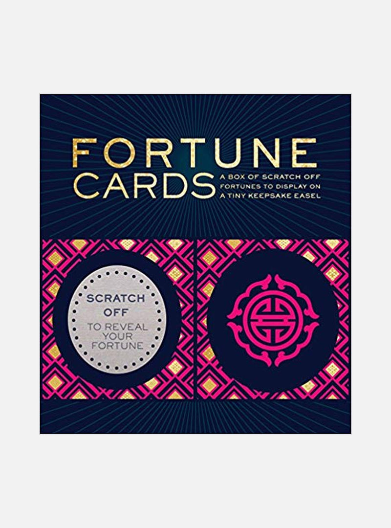 Fortune Cards: A Box of Scratch-Off Fortunes to Display on a Tiny Keepsake Easel
